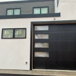 Black Modern Garage Door